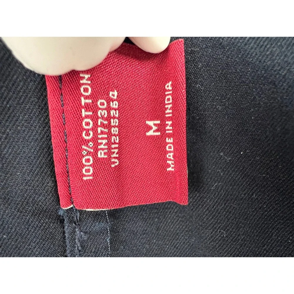 Merona Kensington Cotton Jacket Womens M Navy NWOT Two-Button Blazer 4227